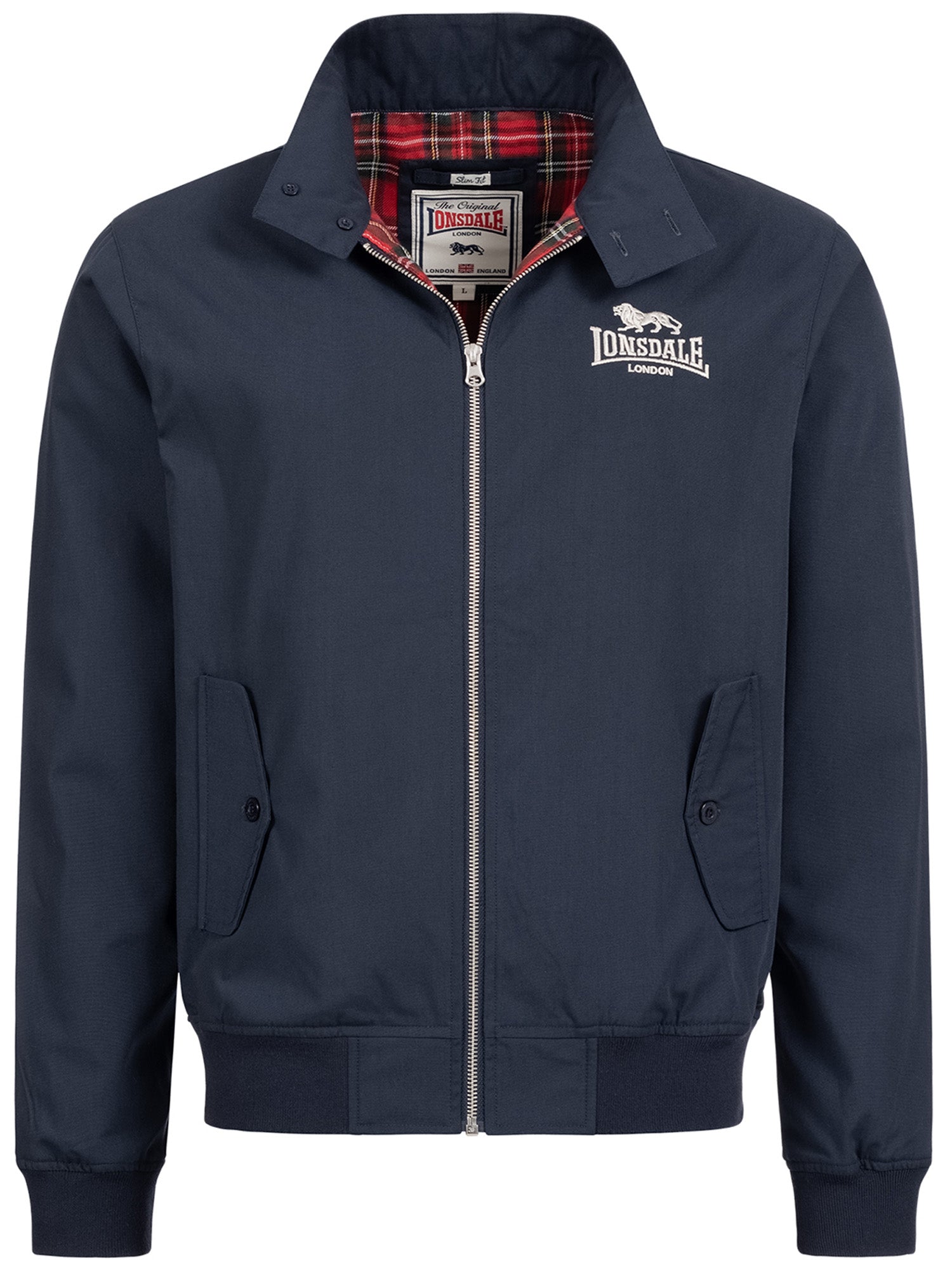  Куртка Харрингтон LONSDALE CLASSIC синяя 