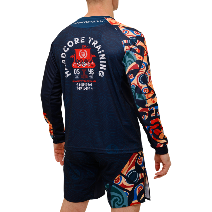  Тренировочный лонгслив Hardcore Training Nordic Pattern Multicolor 