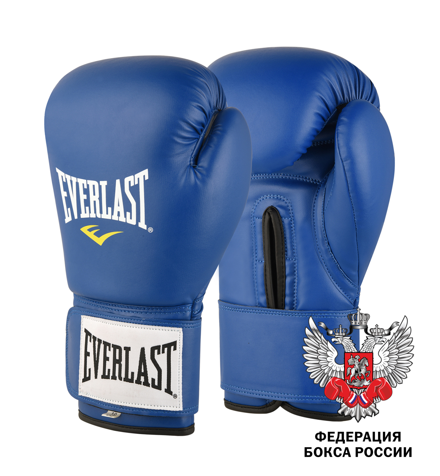  Боксерские перчатки Everlast Amateur Cometition PU синие 