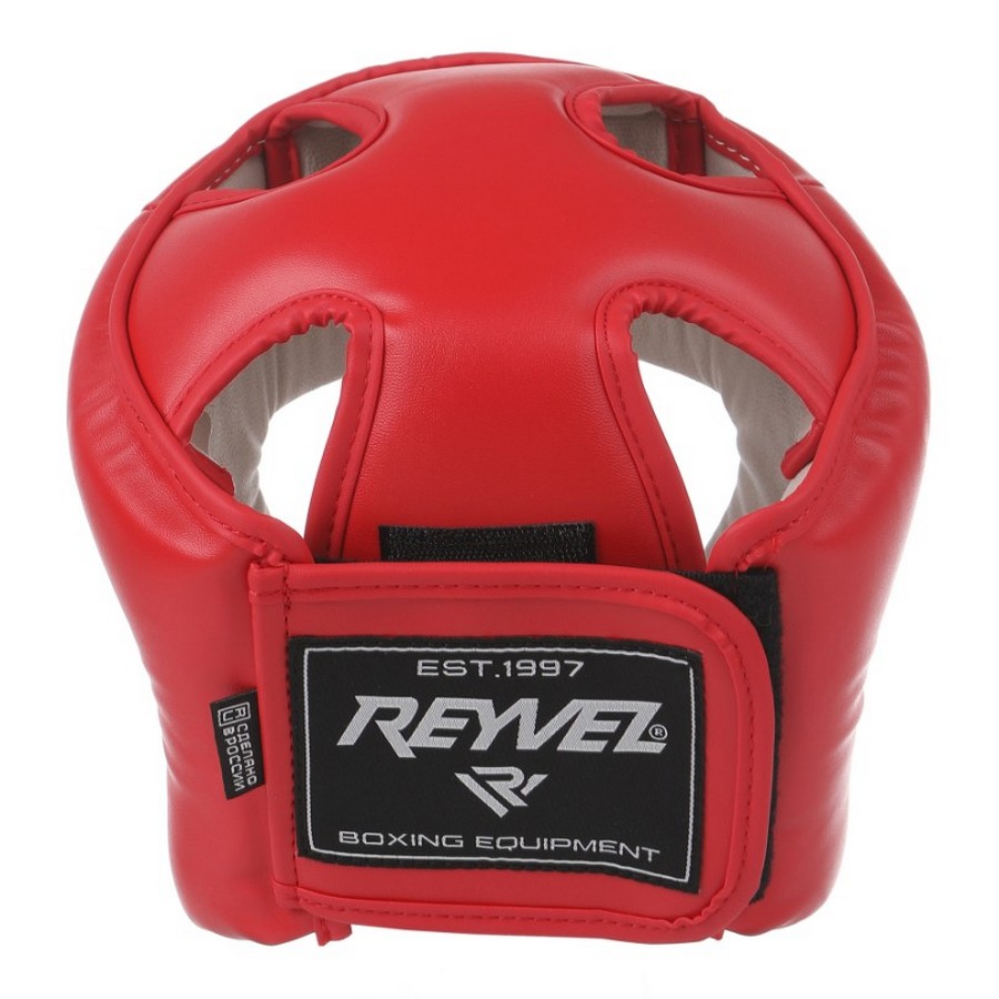  Шлем Reyvel КИКБОКСИНГ красный 