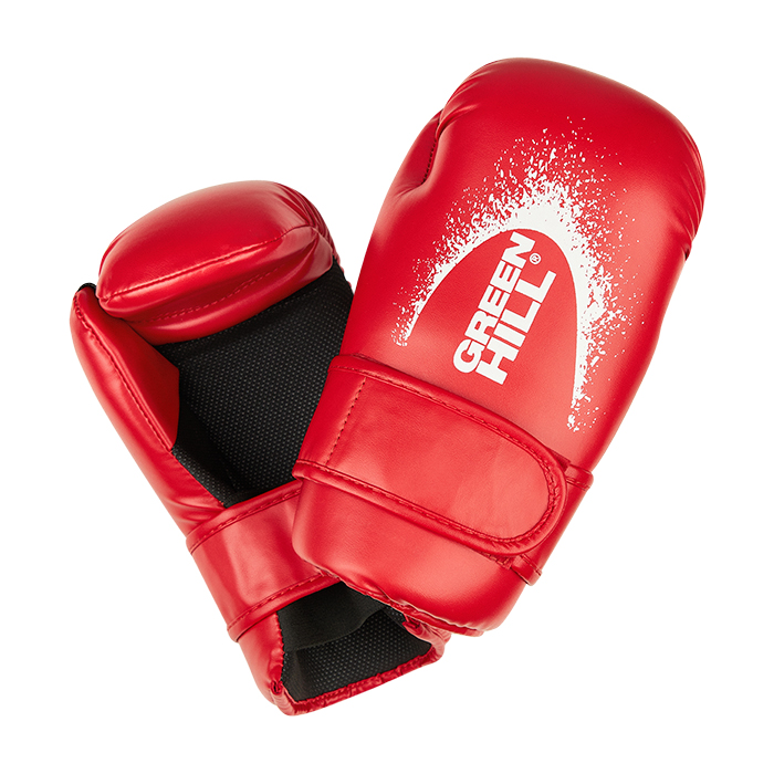  Перчатки GREEN HILL для поинтфайтинга кикбоксинга тхэквондо ITW красные 