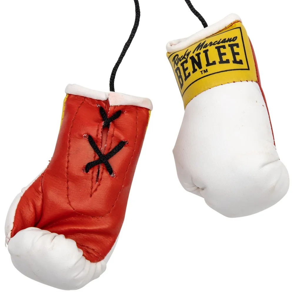  Брелок боксерские перчатки Benlee mini gloves белые 