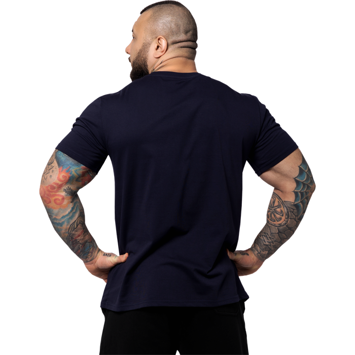  Футболка Manto Defend Youself Navy Blue 