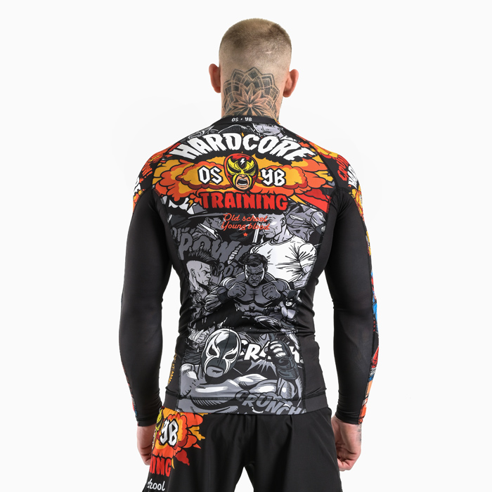  Рашгард Hardcore Training Comics LS 