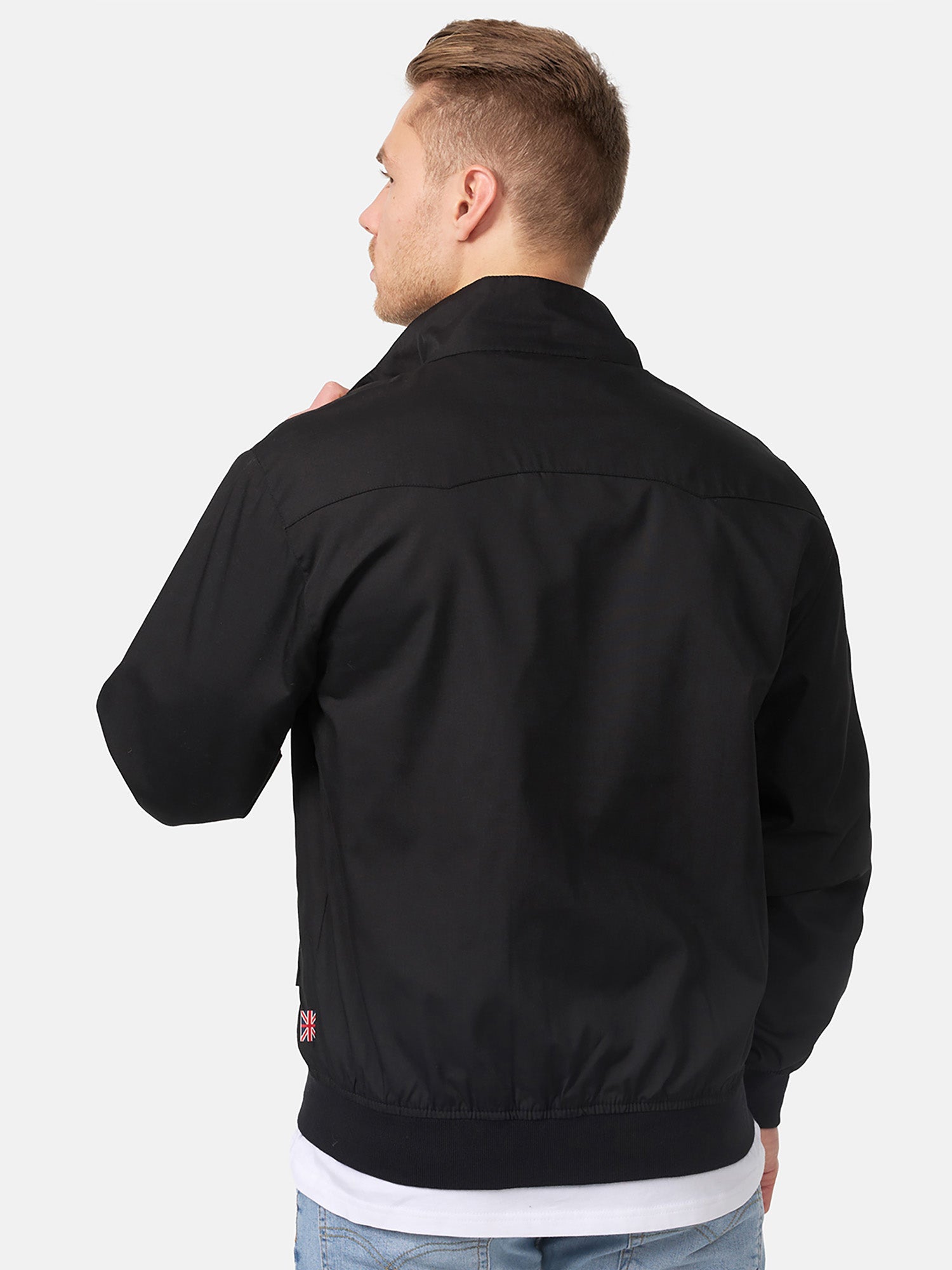  Куртка Харрингтон LONSDALE CLASSIC черная 