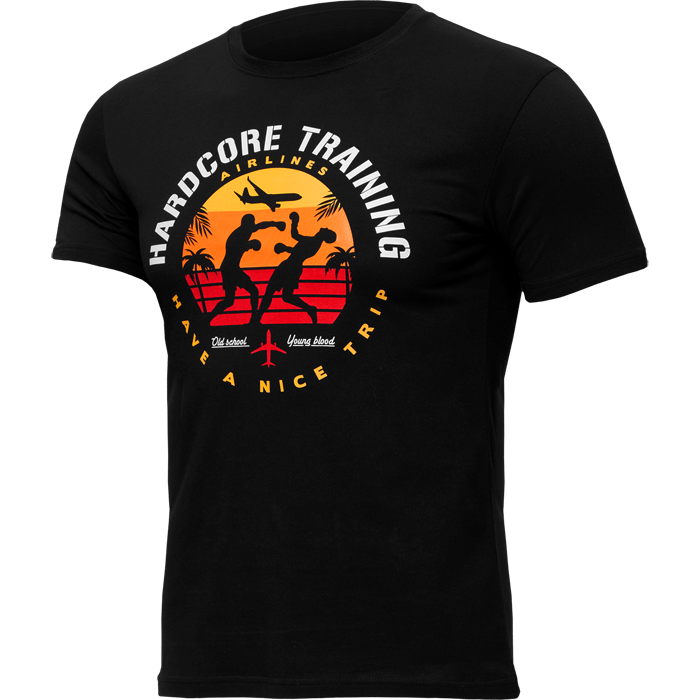 Футболка Hardcore Training Voyage черная — фото