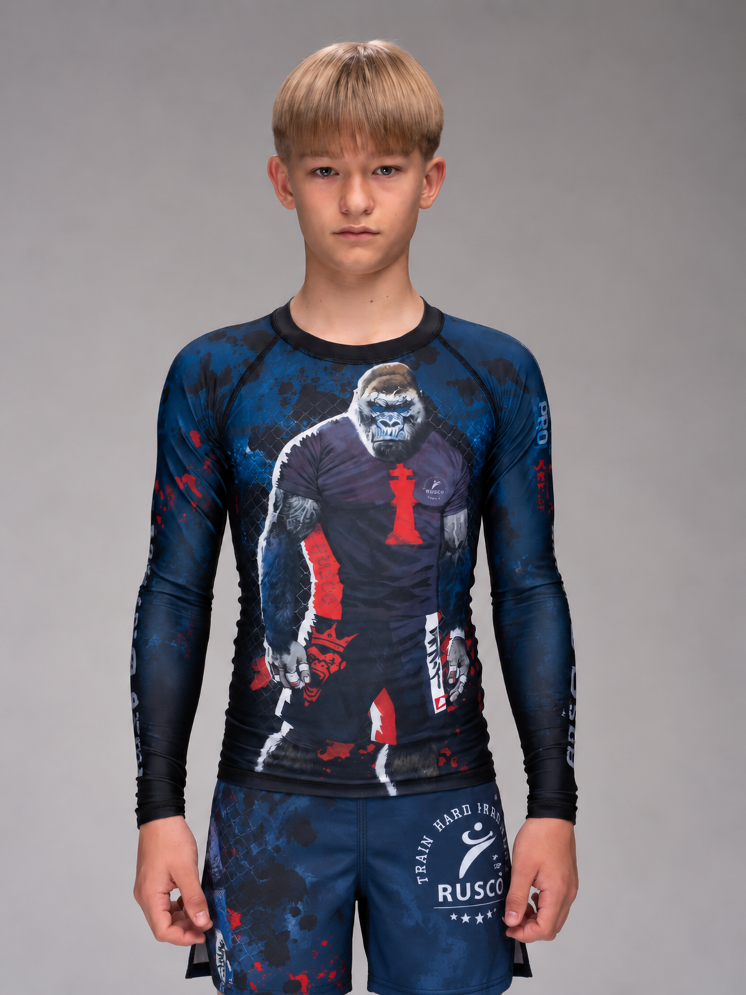  Рашгард Rusco Sport Monkey king детский 