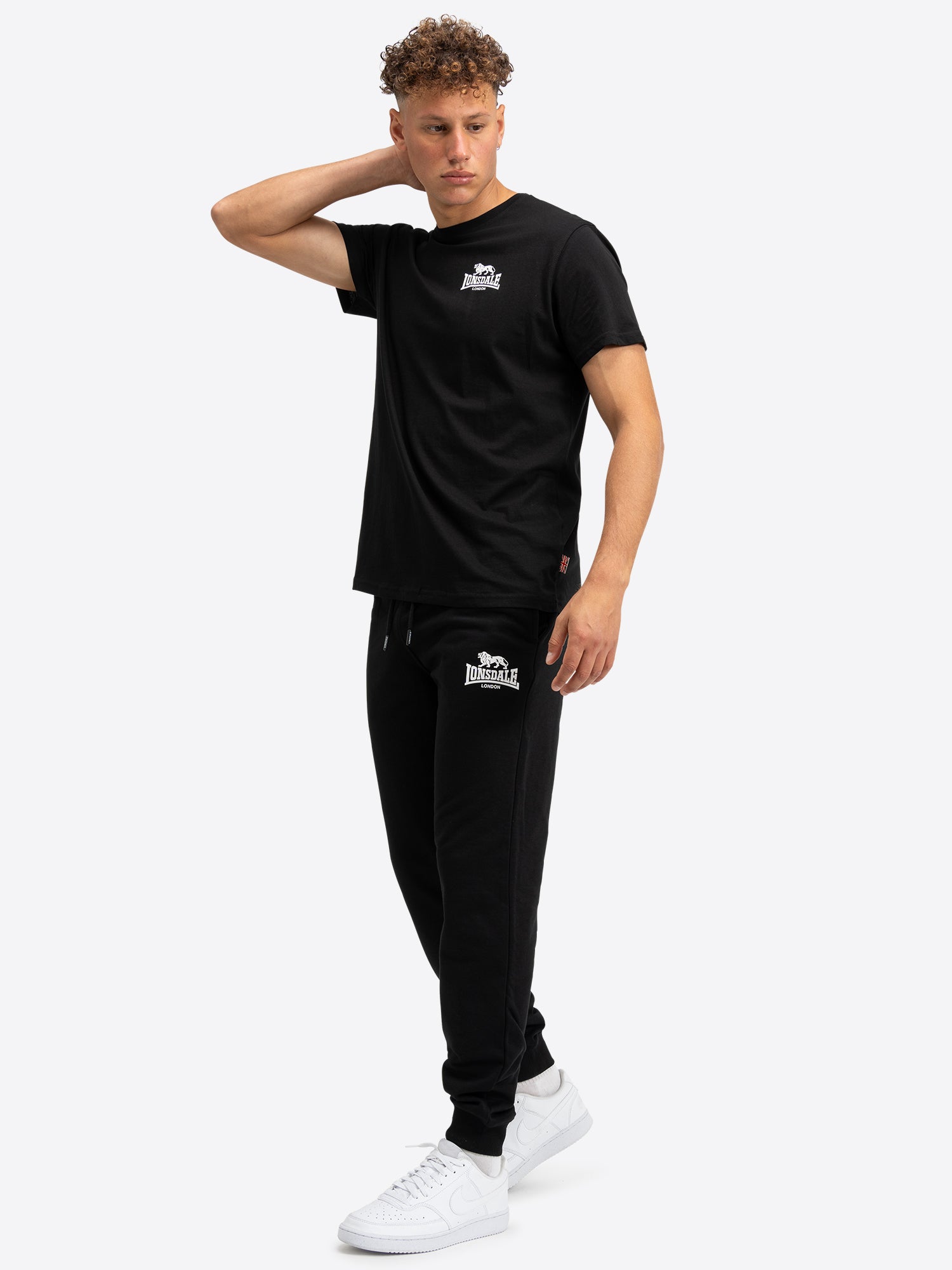 Спортивные штаны LONSDALE PILSDON Black 