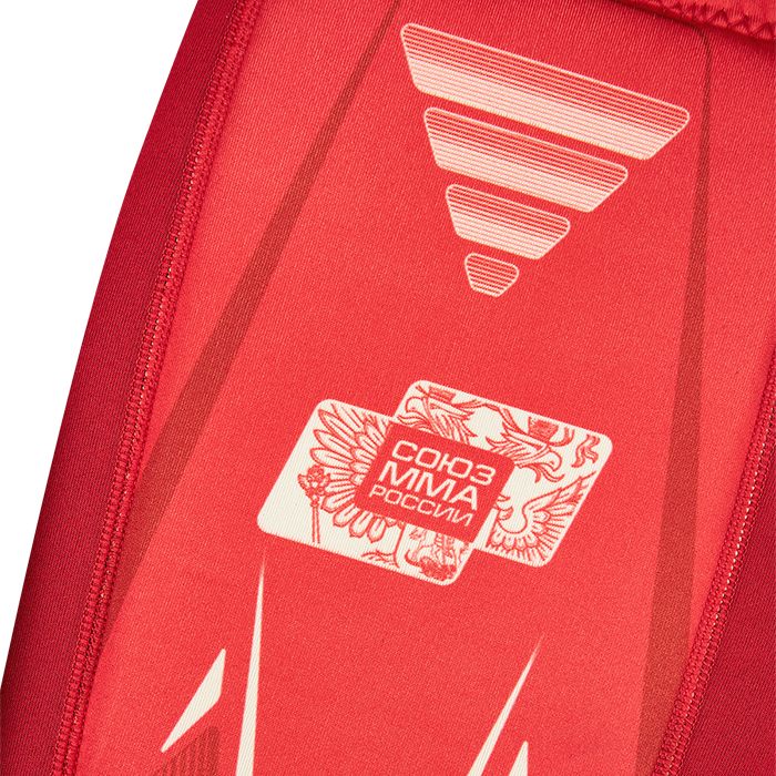  Защита голени и стопы GREEN HILL СОЮЗ ММА красный 