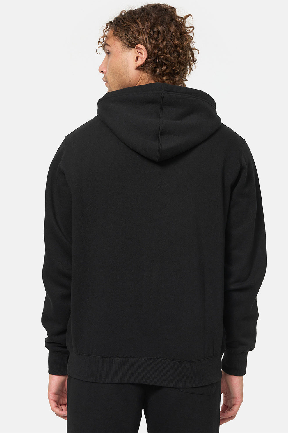  Худи на молнии LONSDALE CARNACH Black/Orange 