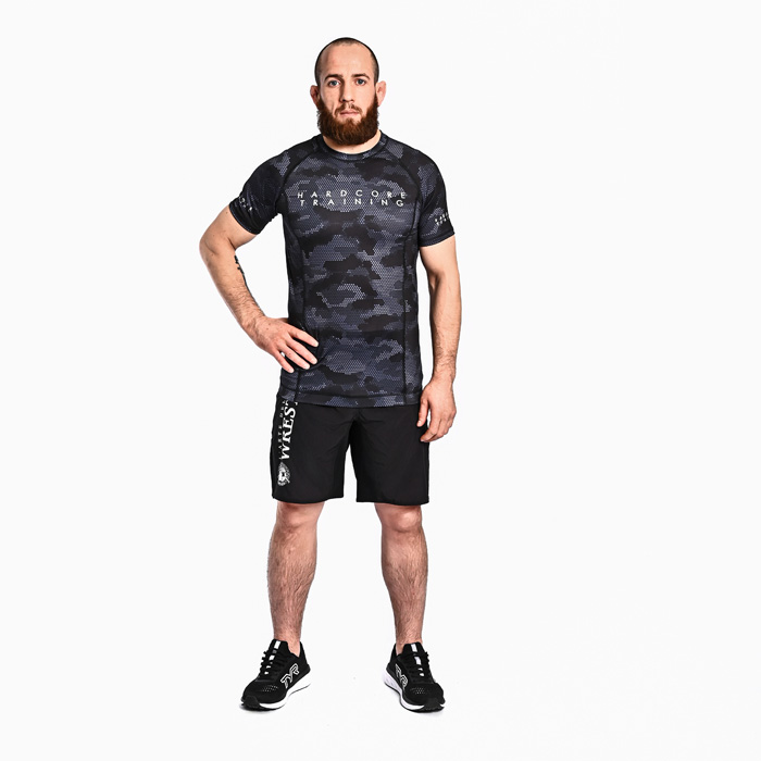 Рашгард Hardcore Training Hexagon Camo SS — фото