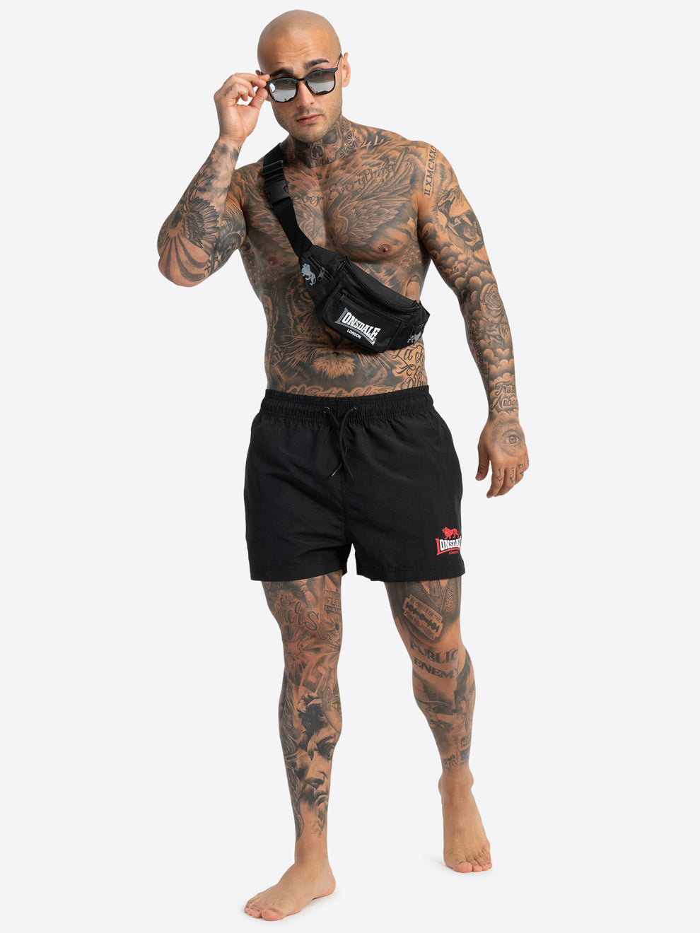  Шорты LONSDALE KILSTAY Black 