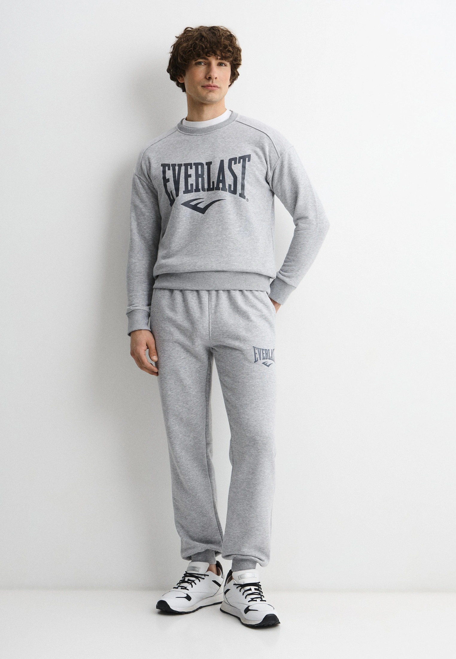  Свитшот Everlast Old Classic серый 