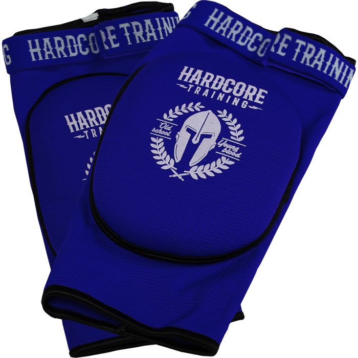  Наколенники Hardcore Training Helmet Blue/White 