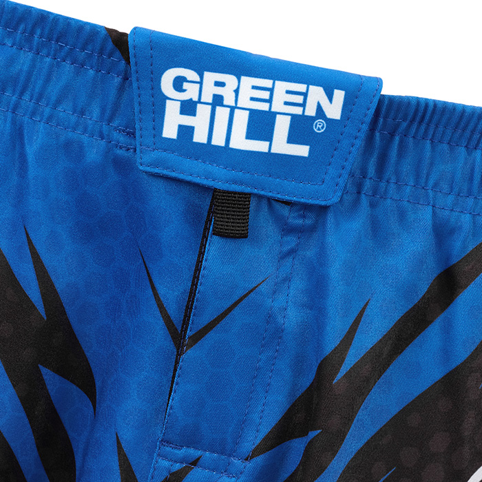  Шорты Green Hill MMA IMMAF акредитованные синие 
