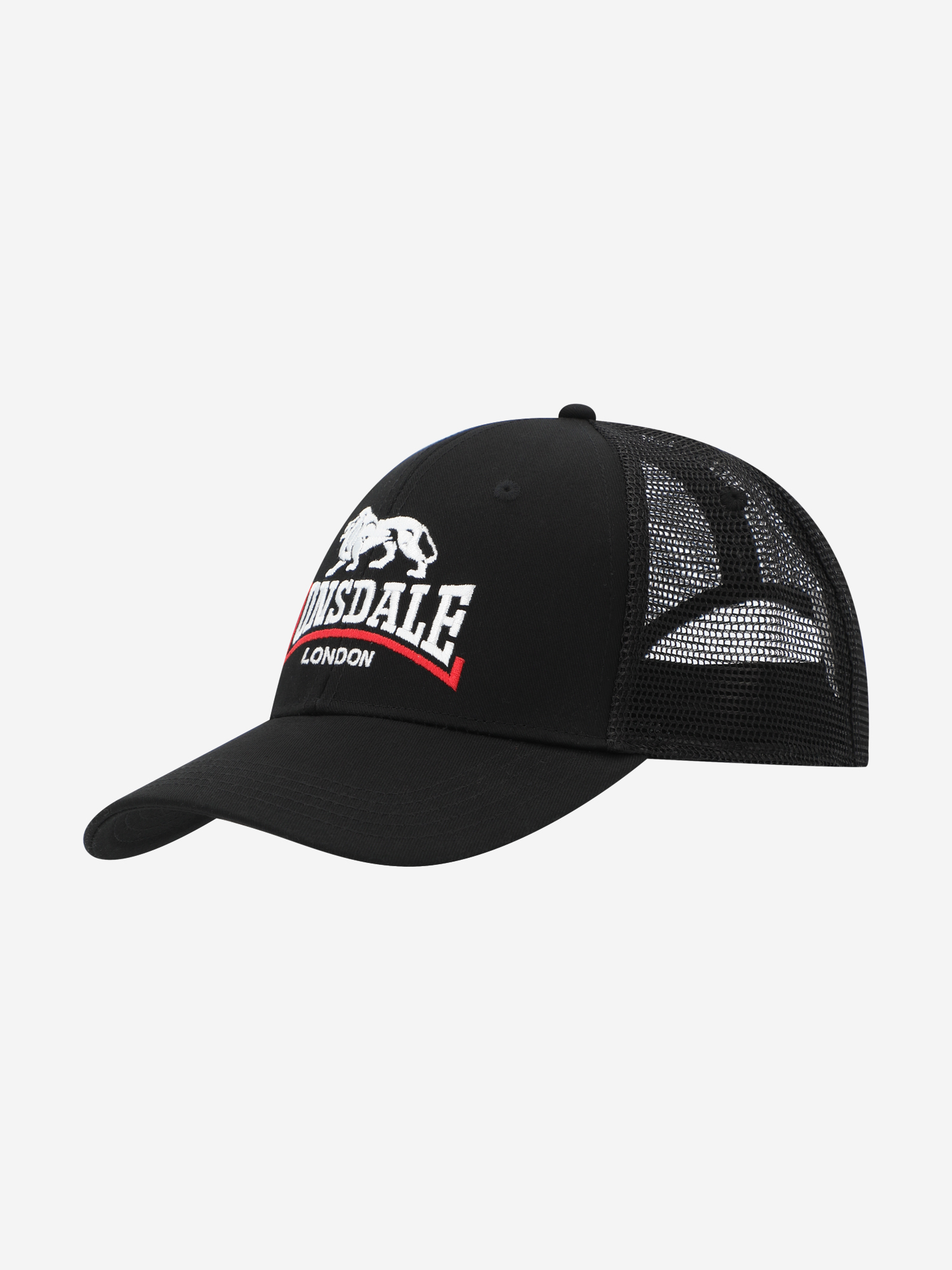  Бейсболка Lonsdale Ashley черная сетка 