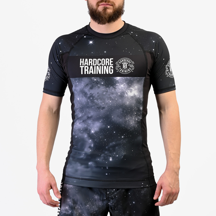  Рашгард Hardcore Training Space Black SS 
