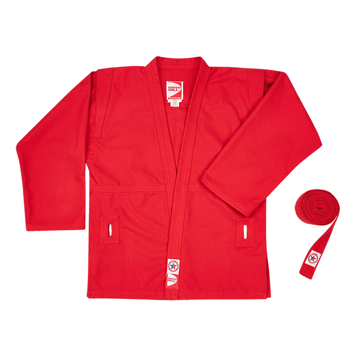  Куртка САМБО GREEN HILL JUNIOR красная 