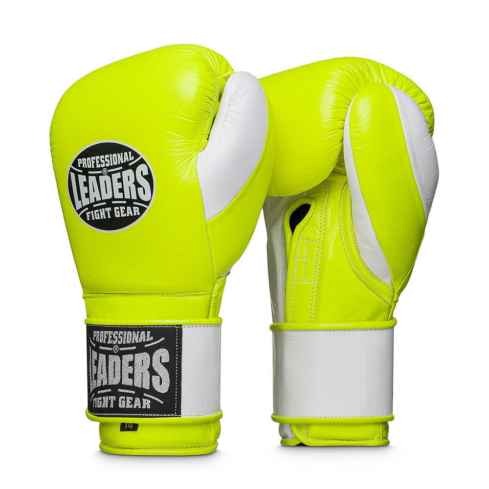  Перчатки боксерские LEADERS LS FANCY SOFT GN/WH 