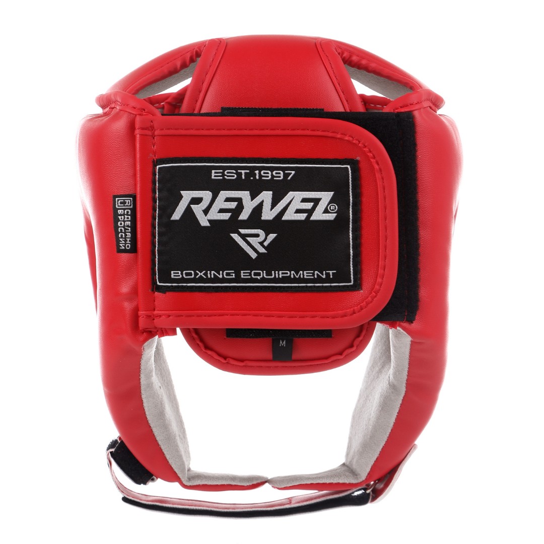  Шлем боксерский Reyvel СФТБМР красный 