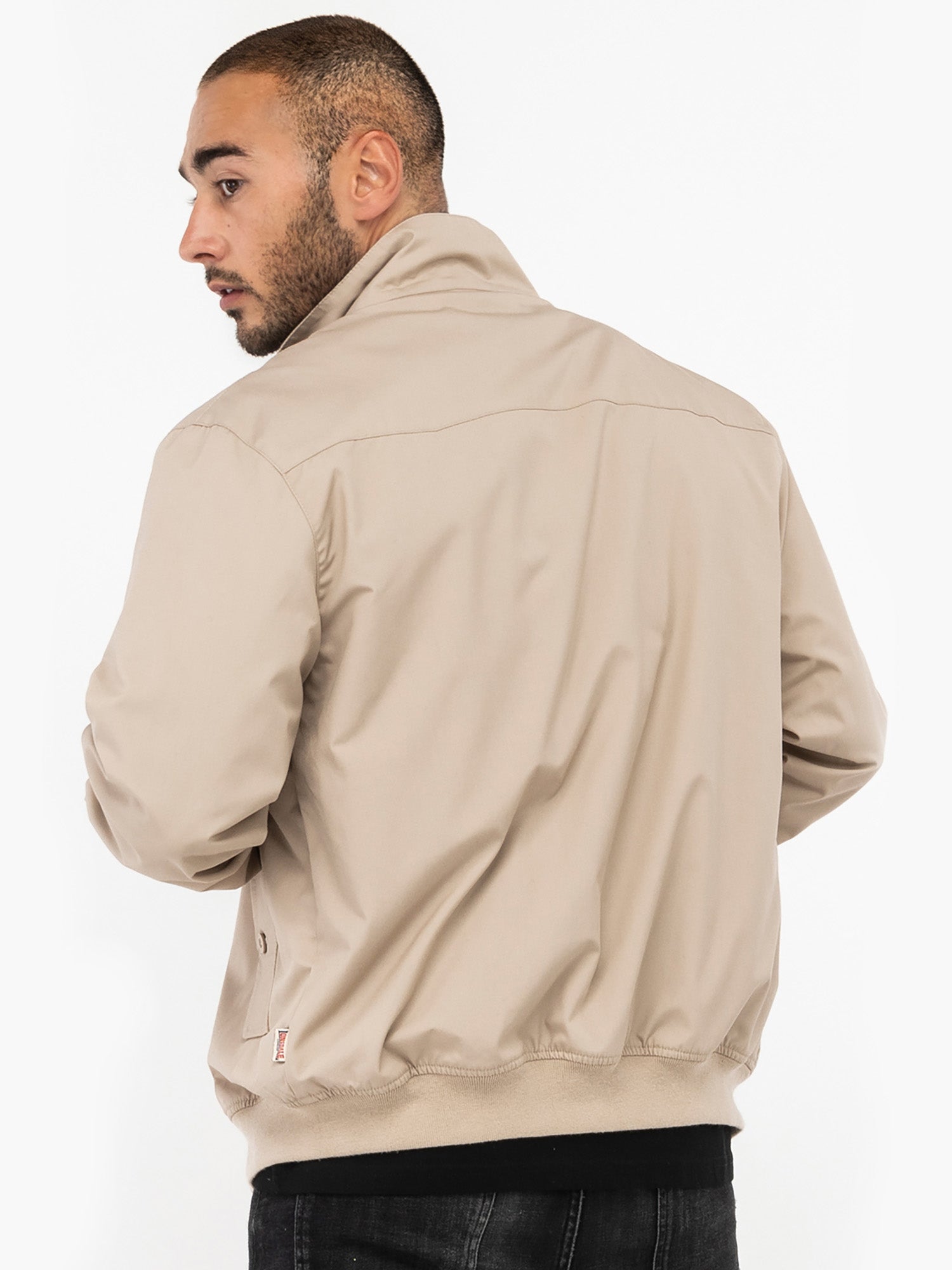  Куртка Харрингтон LONSDALE CLASSIC Sand бежевая 