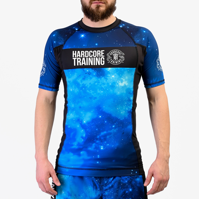  Рашгард Hardcore Training Space Blue SS 