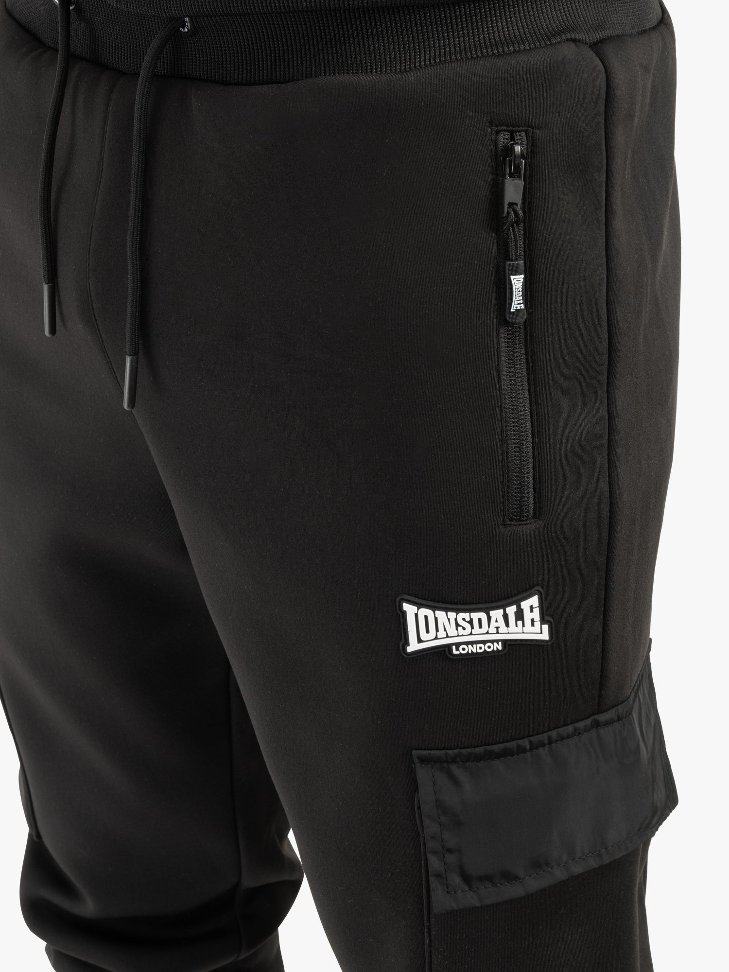  Мужской спортивный костюм LONSDALE BULOUGH черный 