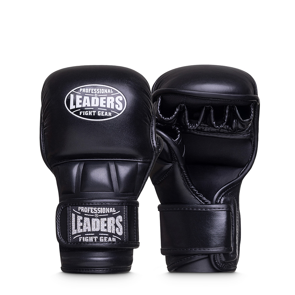  Перчатки MMA LEADERS SPARRING BK 