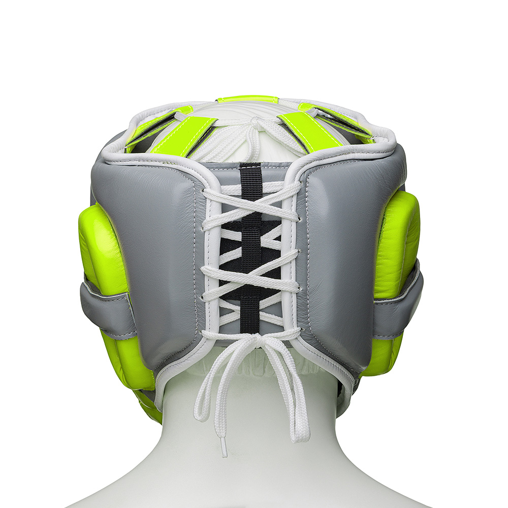  Шлем боксерский LEADERS MEX FANCY GR/GN 