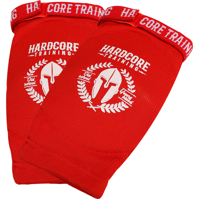  Налокотники Hardcore Training Helmet Red/White 