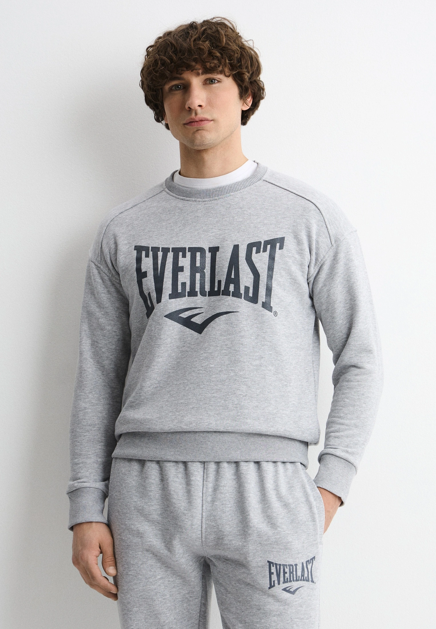  Свитшот Everlast Old Classic серый 