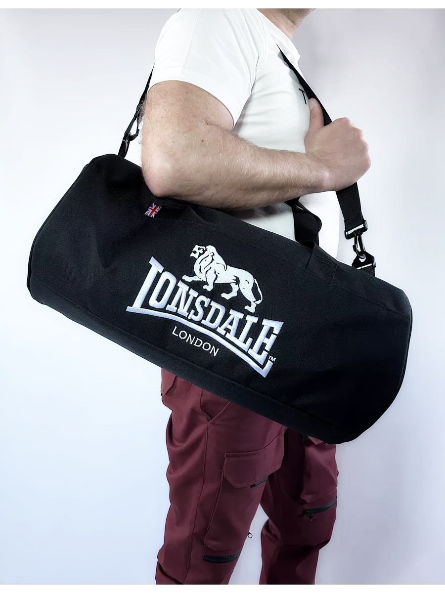  Сумка Lonsdale Barrel Bag 2 черная 