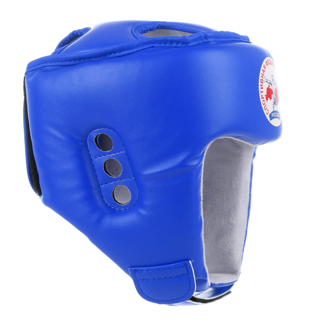  Шлем боксерский Reyvel СФТБМР синий 