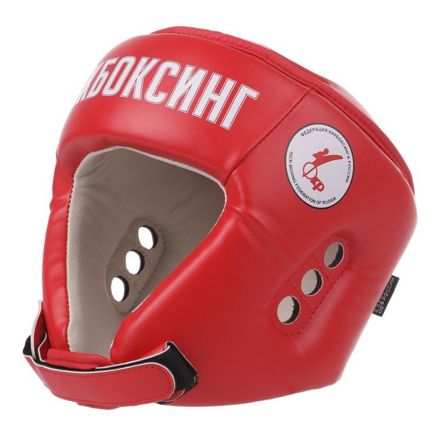  Шлем Reyvel КИКБОКСИНГ красный 