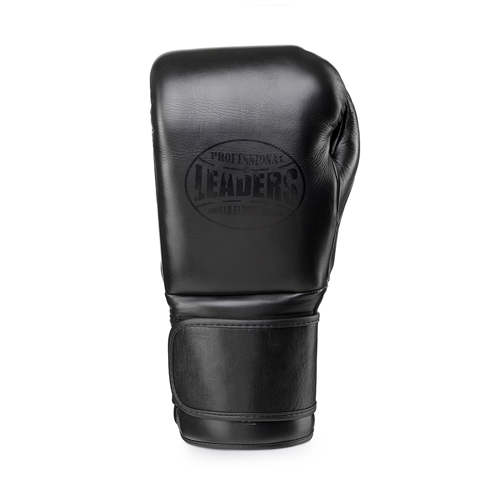  Боксерские перчатки LEADERS MexSeries черные 