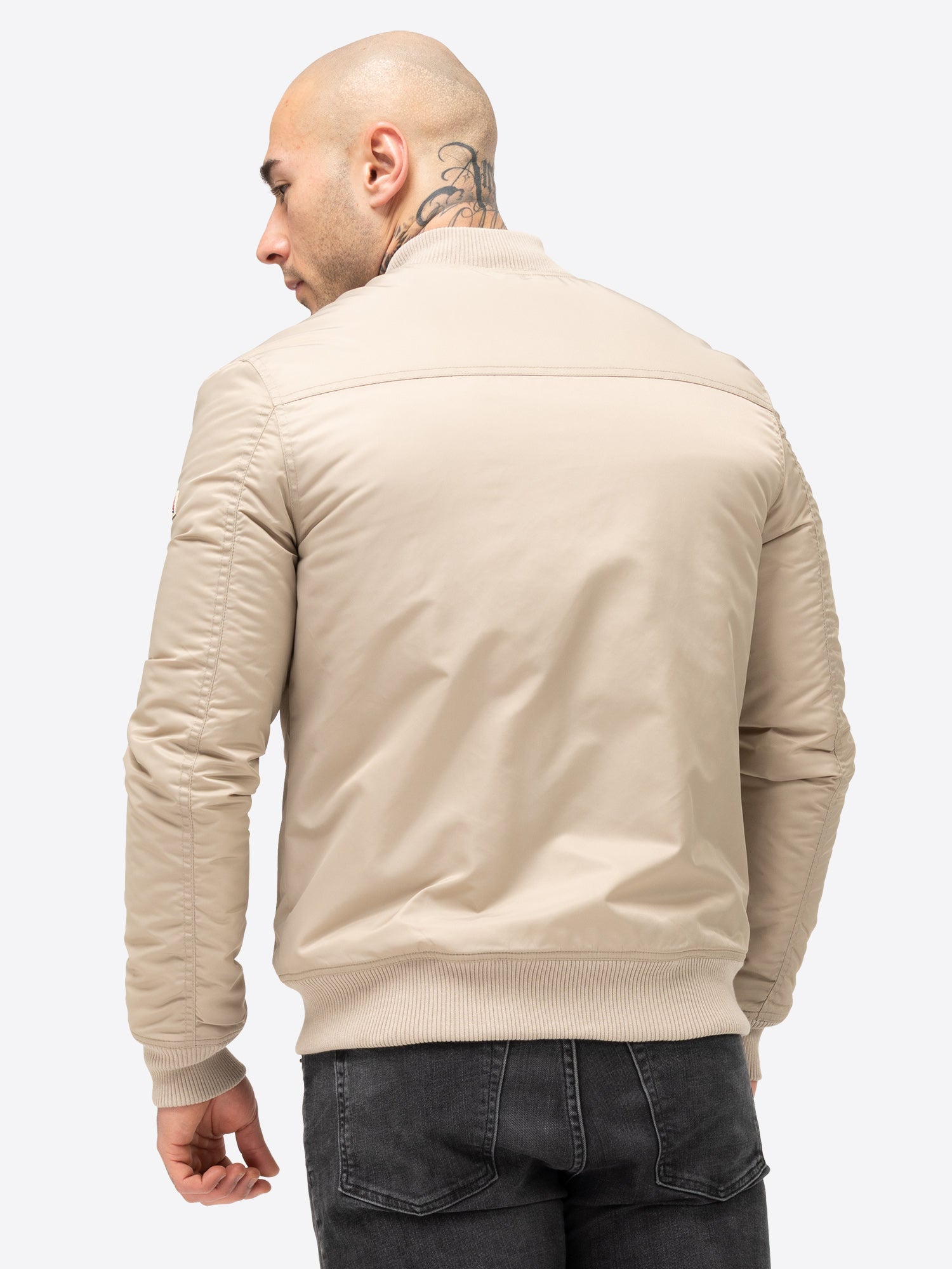  Куртка бомбер LONSDALE TERN HILL бежевая 