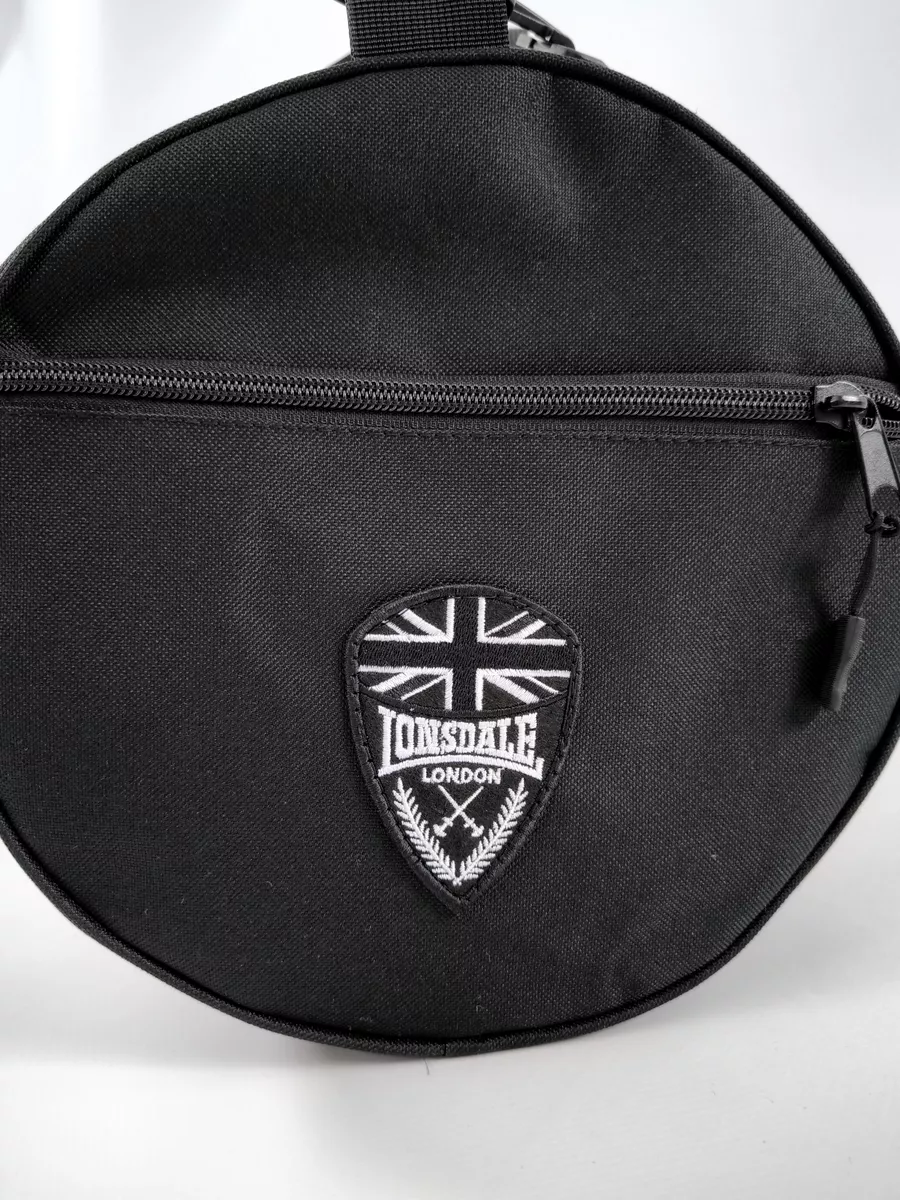  Сумка Lonsdale Barrel Bag 2 black / black 