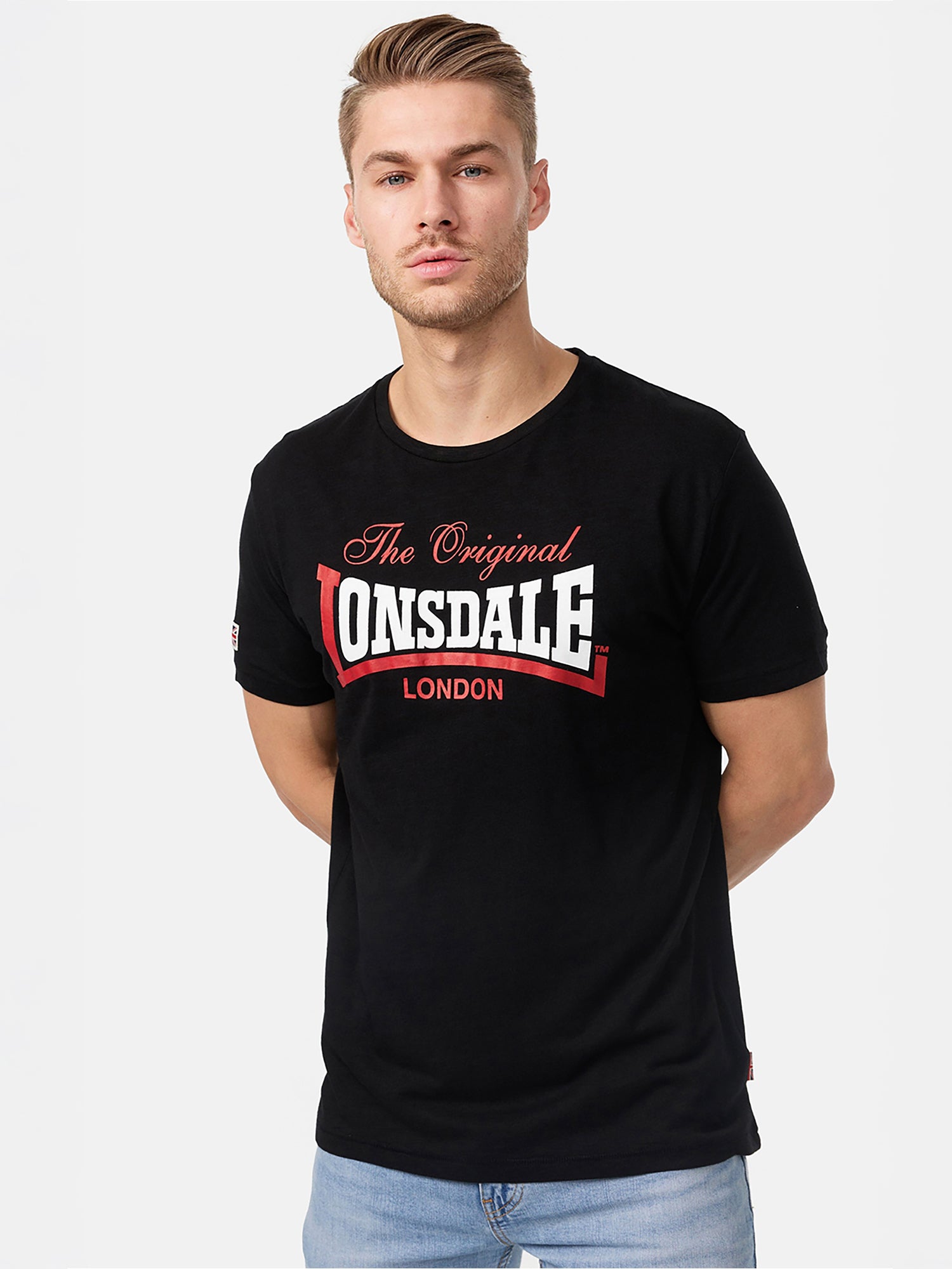  Футболка LONSDALE ALDINGHAM черная 