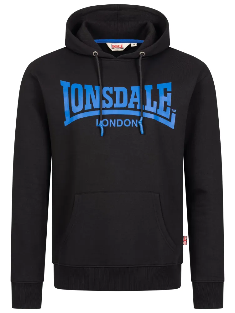  Худи LONSDALE CHATSWORTH Black/Blue 