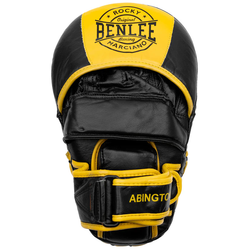  Лапы боксерские BENLEE ABINGTON LEA Black/Yellow 