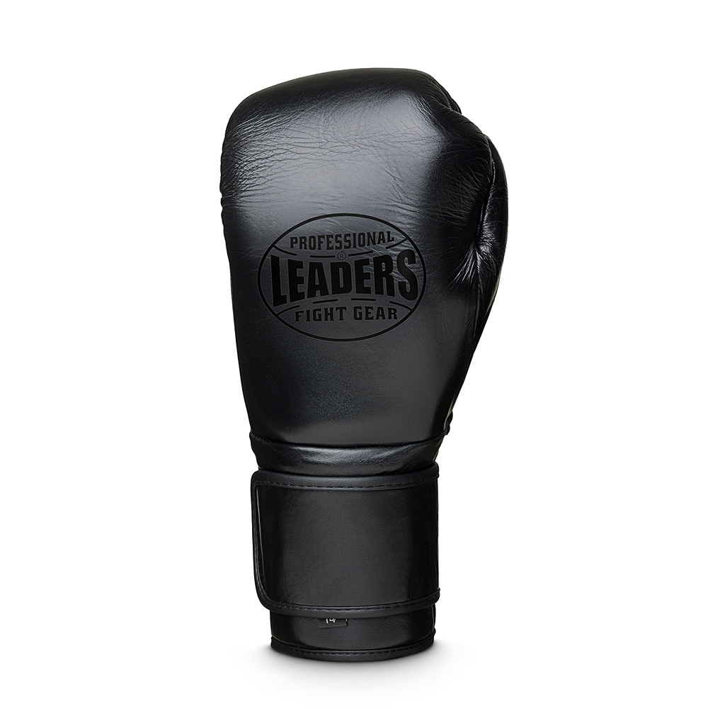  Боксерские перчатки LEADERS MexSeries черные 