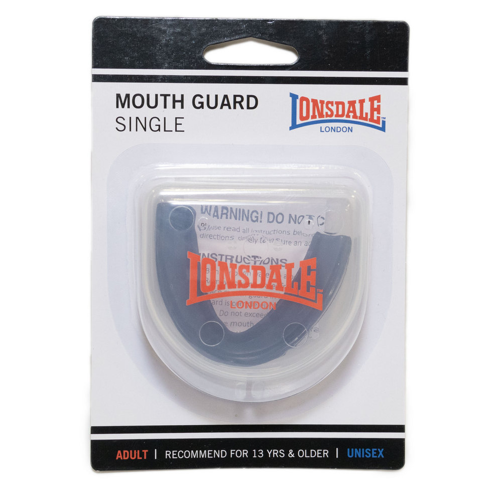  Капа Lonsdale Safe T черная 