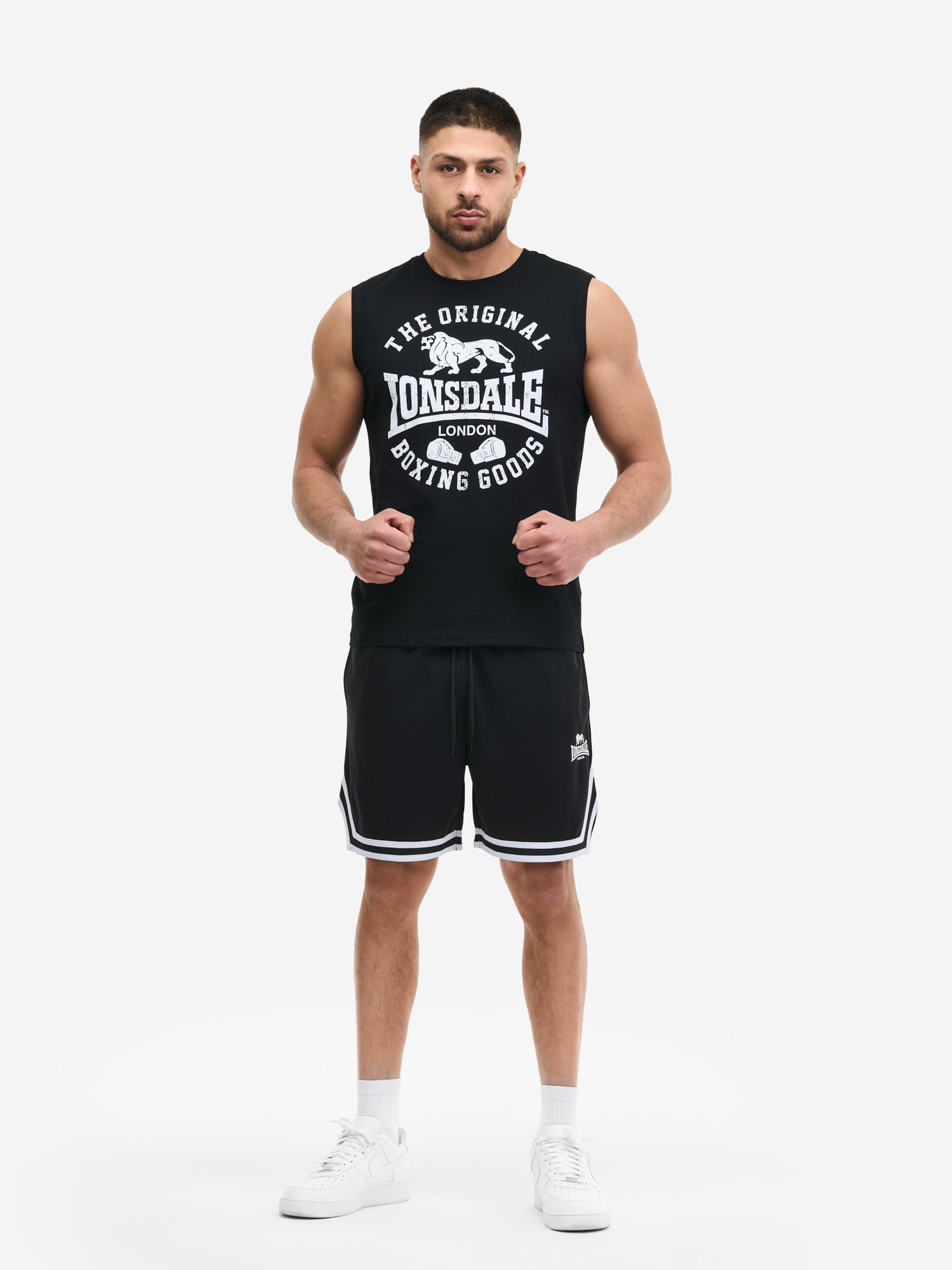  Футболка LONSDALE BOLDRON, цвет Black 