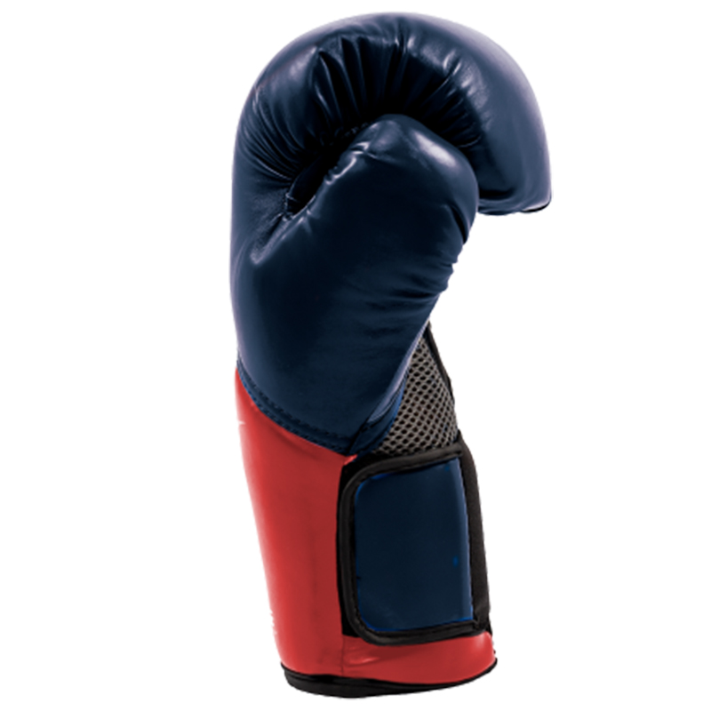 Боксерские перчатки EVERLAST ELITE PROSTYLE сине красные — фото