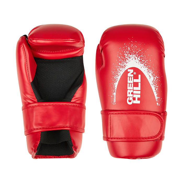  Перчатки GREEN HILL для поинтфайтинга кикбоксинга тхэквондо ITW красные 