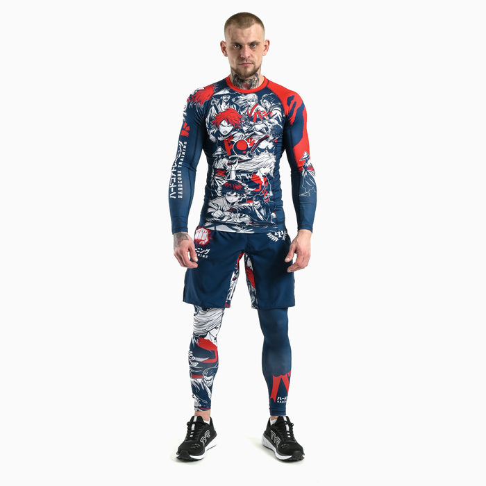  Рашгард Hardcore Training Manga Heroes LS 