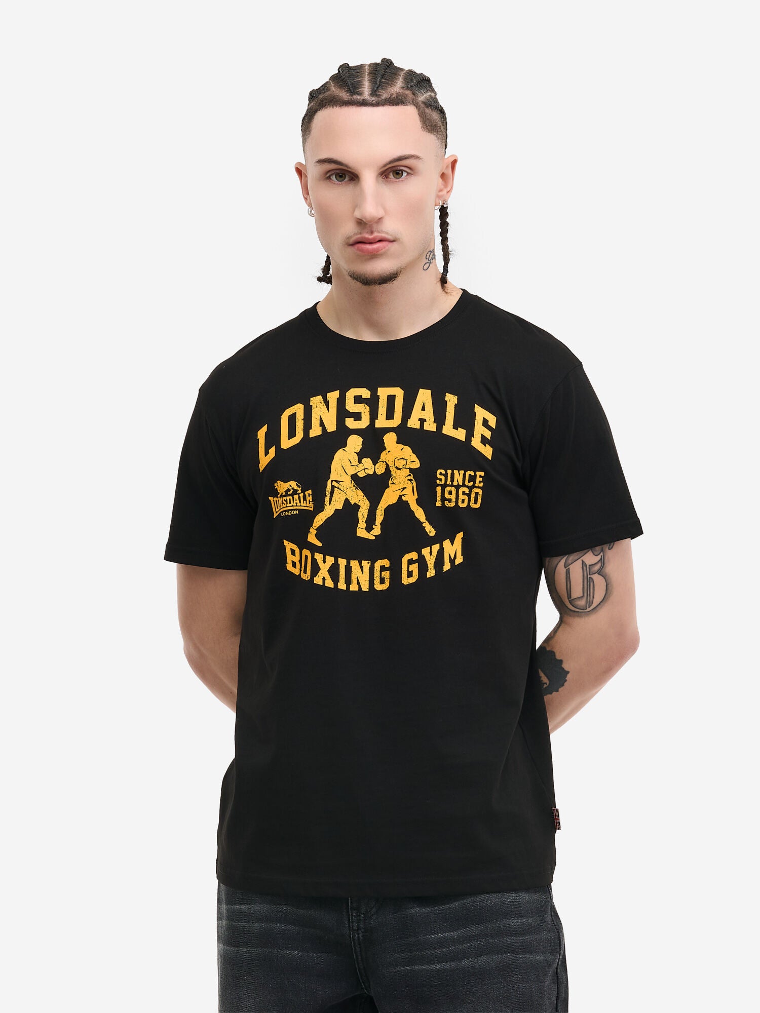  Футболка LONSDALE THEWLES, цвет Black 