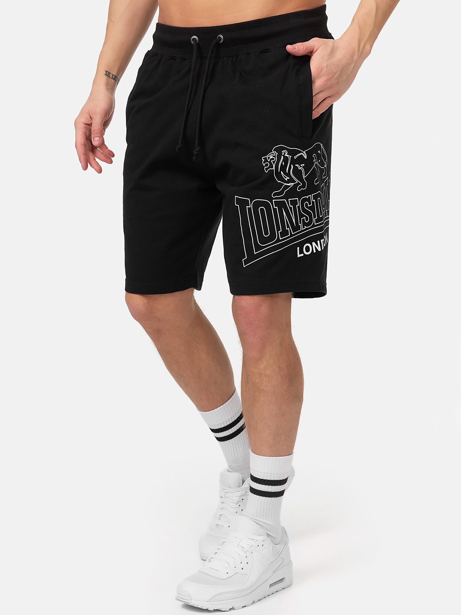  Шорты LONSDALE CHILLEY черные 