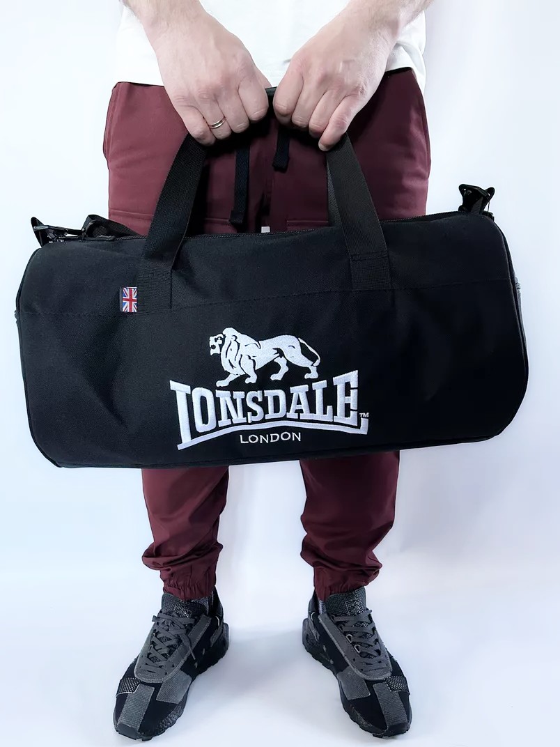  Сумка Lonsdale Barrel Bag 2 черная 