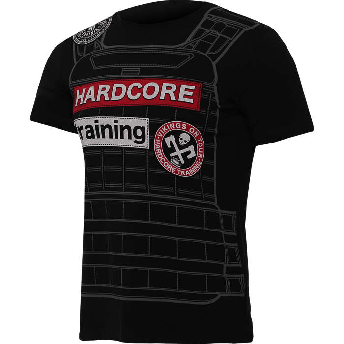  Футболка Hardcore Training Weighted Vest черная 